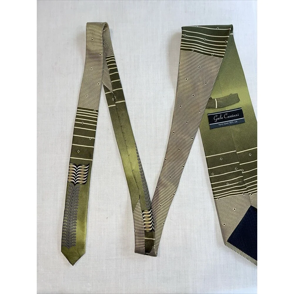 Galo Cossinni Dress Tie Mens Size 60